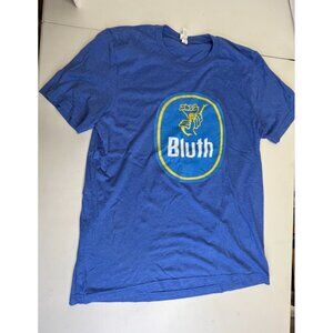 Arrested Development Bluth Banana Stand T shirt Blue Mens Large
